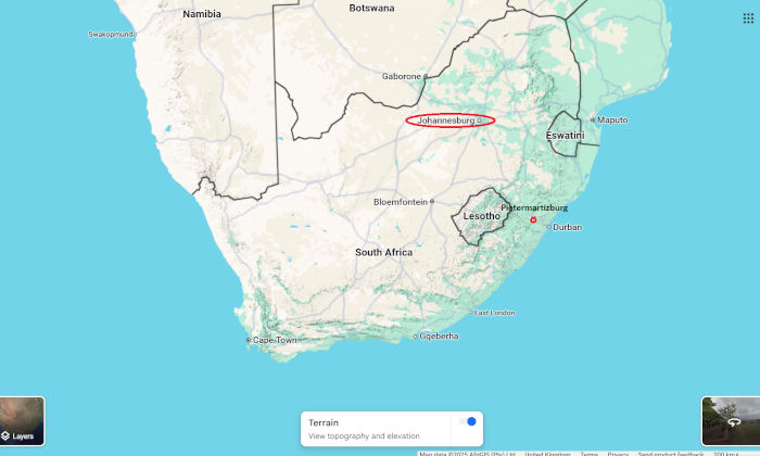 RSA map