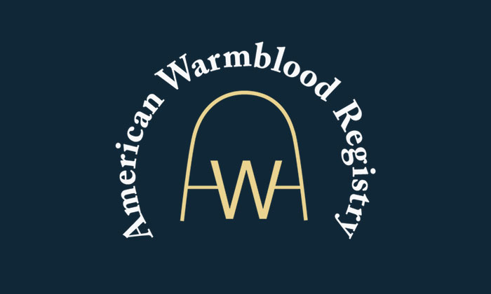 American Warmblood Registry and North American Sportpony Registry - AWR logo
